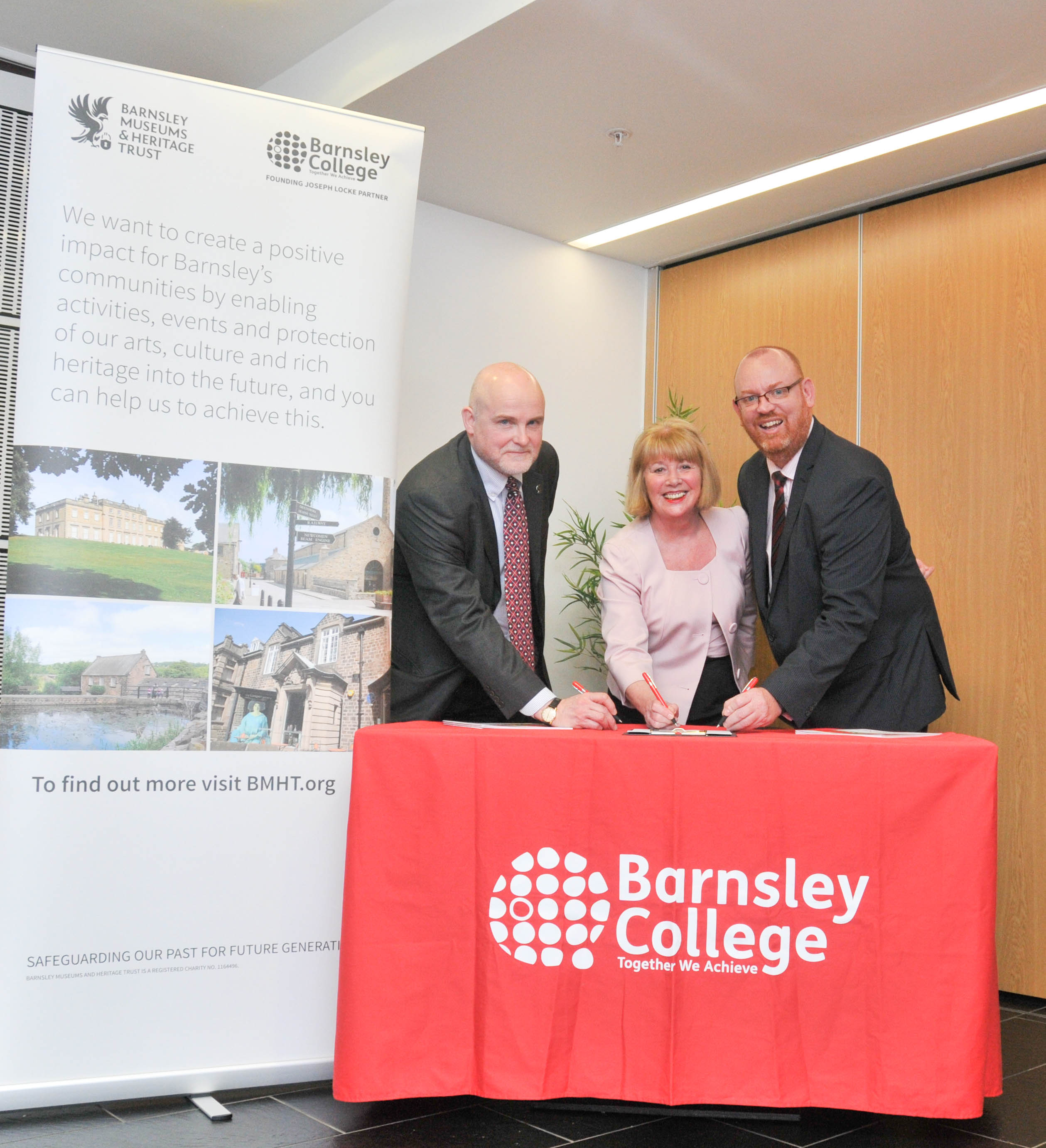 Barnsley College announced as founding Joseph Locke Member