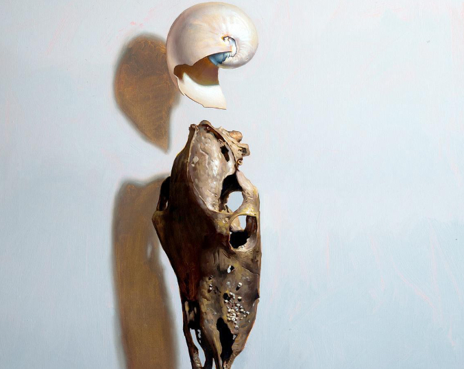 The Cooper Prize Winner- Kieran Ingram, Poseidon, oil on canvas
