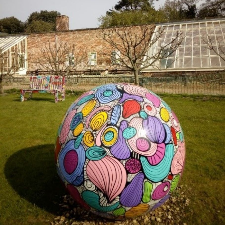 Colour Forms Sphere at Cannon Hall
