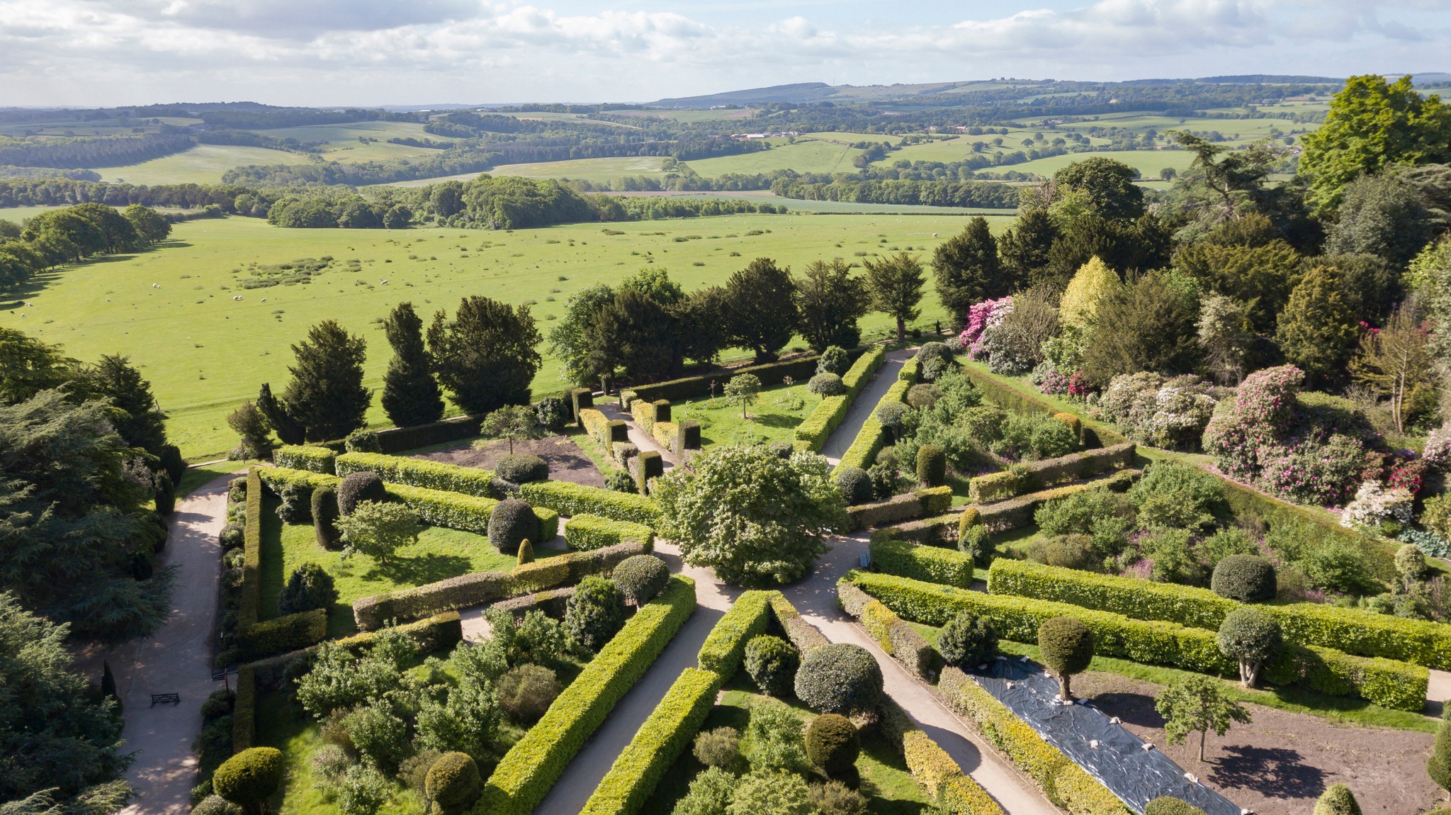 September celebrates four-year project at Wentworth Castle Garden – The Union Jack Gardens