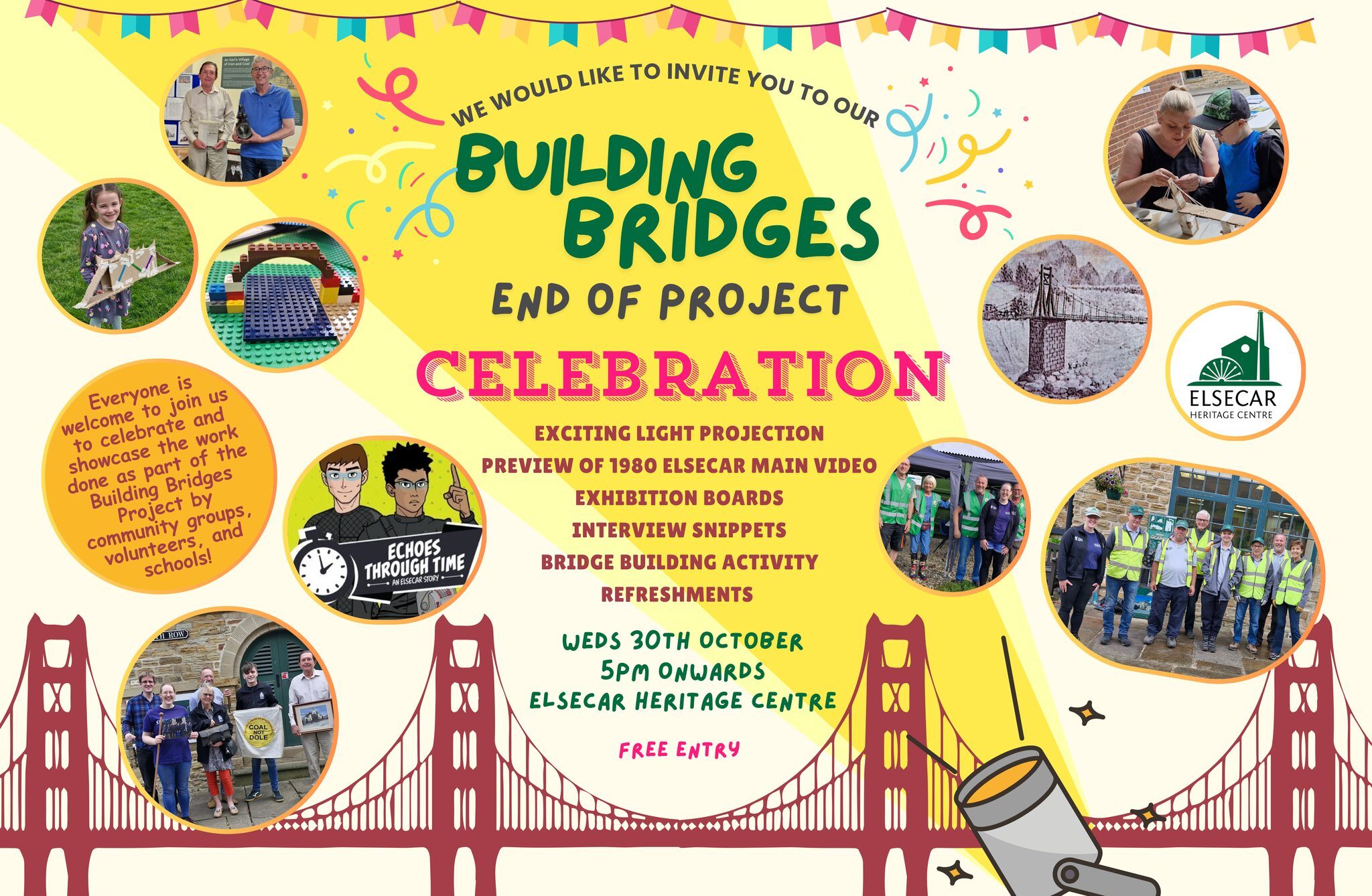 Elsecar Building Bridges Project – Celebration Event