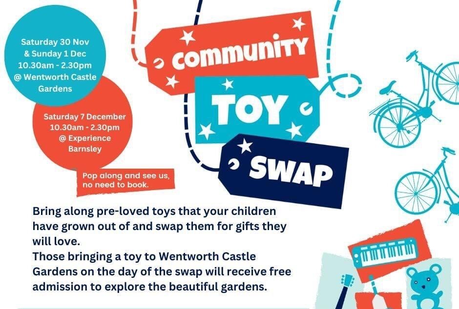 Community Toy Swap at Wentworth Castle Gardens and Experience Barnsley