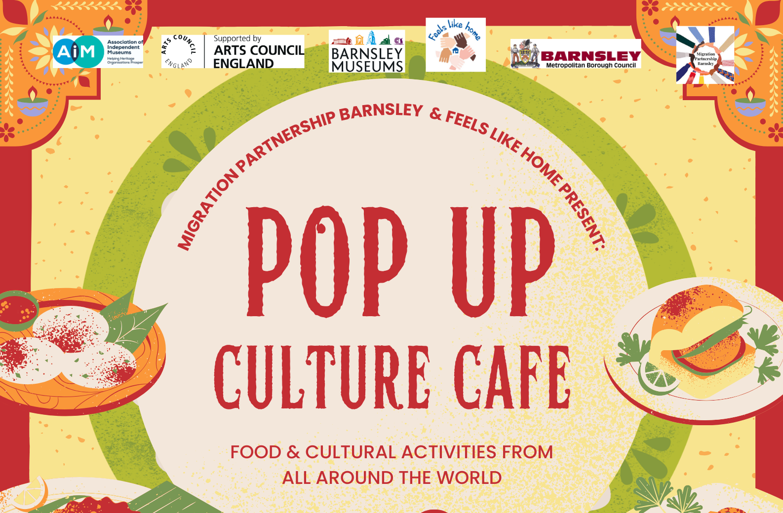 Pop up Culture Cafe hosted by the Feels Like Home group