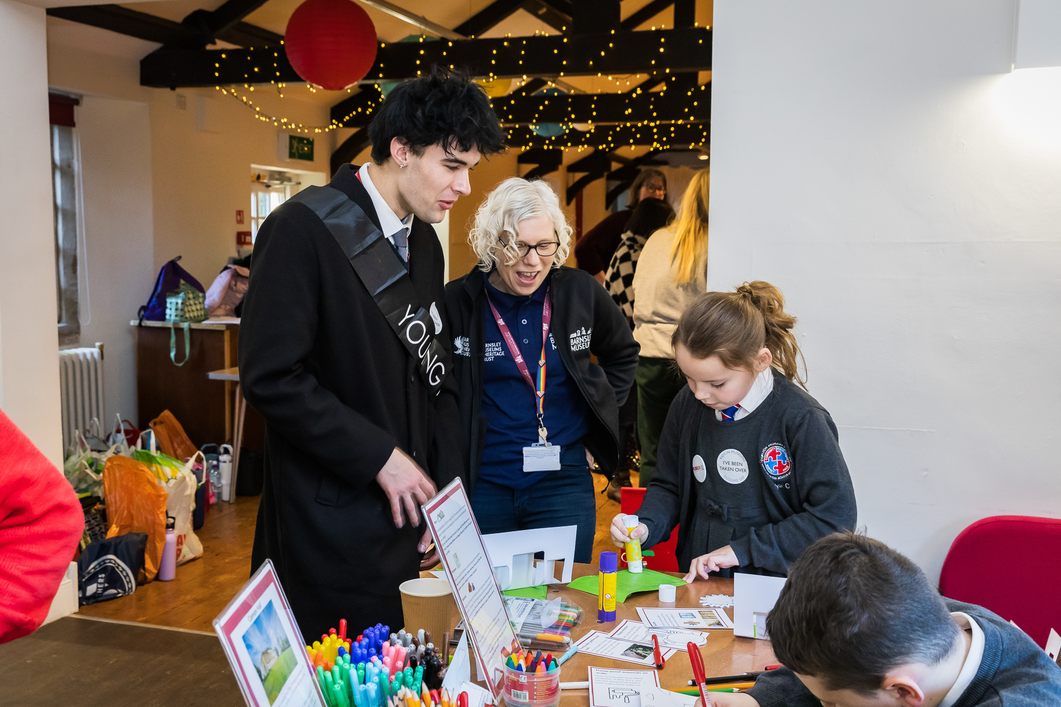 Year 5 Carlton Primary Academy Takeover Day at Cannon Hall 