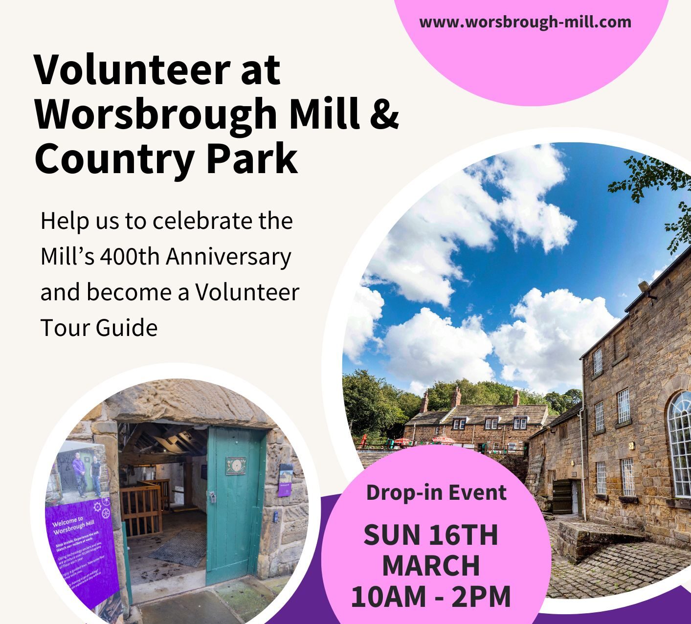 Volunteer at Worsbrough Mill & Country Park 