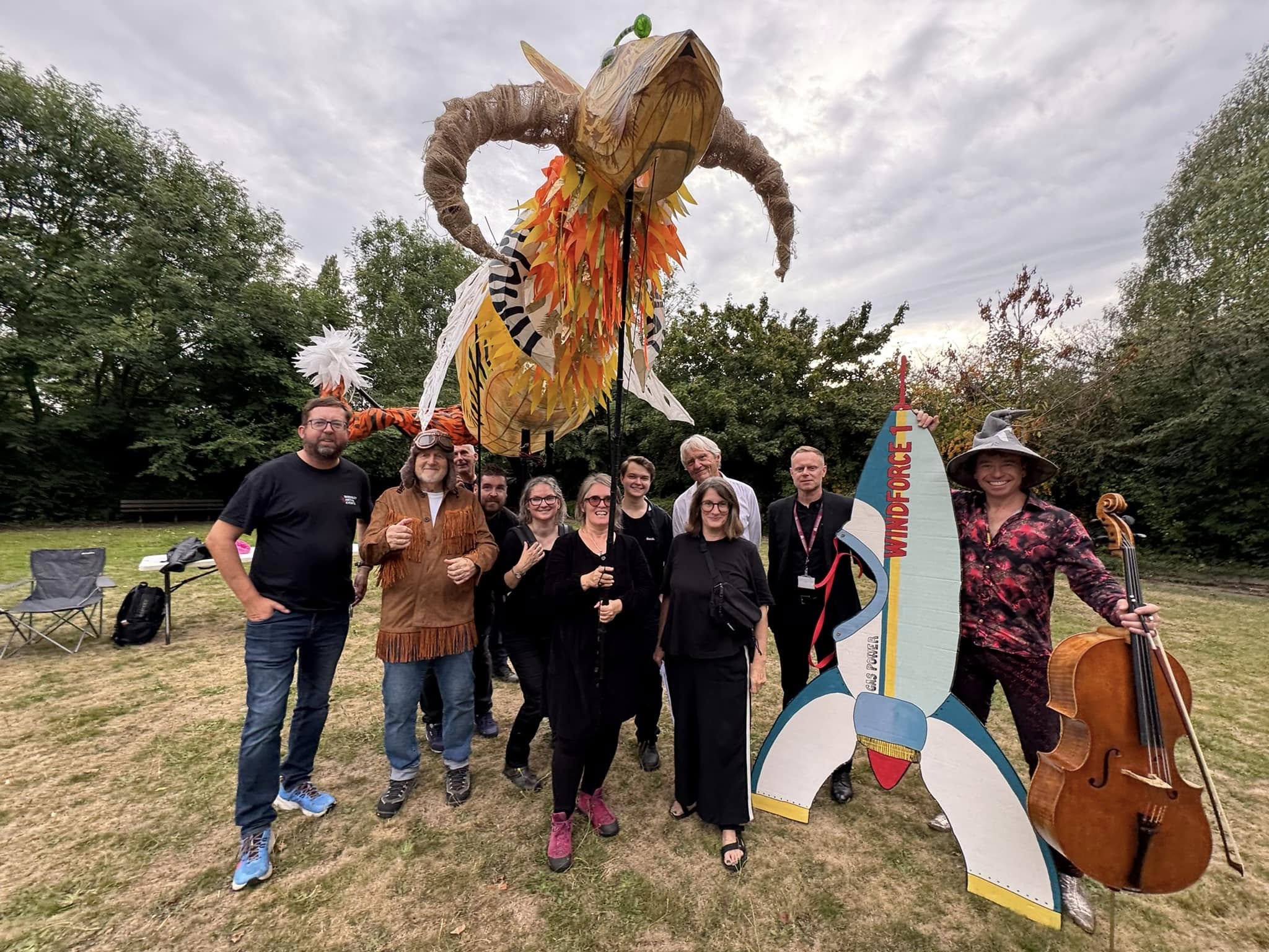 Wee Beasties of Barnsley visit Cudworth Park