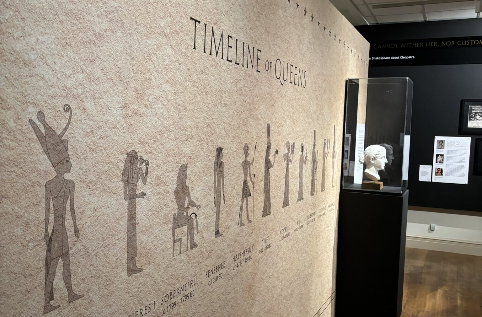 Cleopatra and the Queens of Egypt exhibition now open!